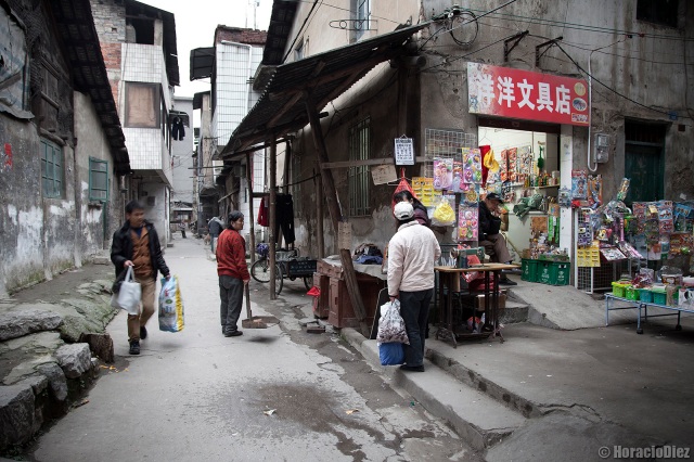 Calle de Guilin (Guangxi, China). Marzo de 2011.
